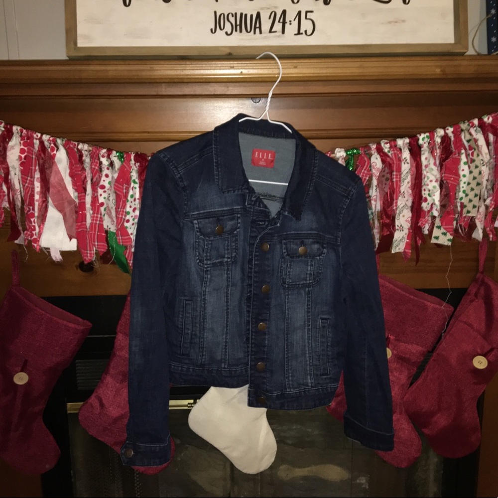 Elle Dark wash Jean Jacket